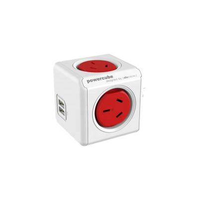 China Wholesale Power Rubik's Allocacoc Socket Cube Residential / Multi-Purpose Socket Outlet With I-Cube USB Type Socket for sale