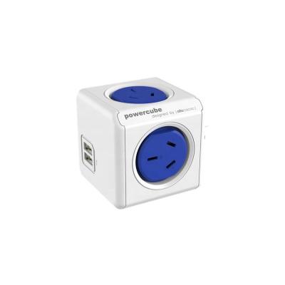 China Allocacoc Wholesale Outlets High Quality Portable 5 Rubik's Cube Residential / Multipurpose Socket With USB for sale