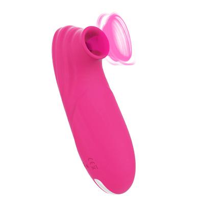 China Couples Clitoral Massager Mini Vibrating Sucking Our Own Manufacturer Rose Toys Rabbit Portable Sucking Thrusting Vibrator For Women for sale