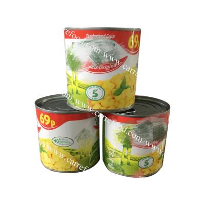 China Wholesale Cheapest Canned Canned Corn Kernel With Vegetables And Foods for sale