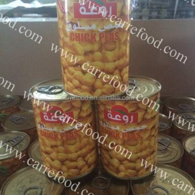 China Canned chickpeas in tinned chickpeas/canned chickpea beans 567g/canned for sale