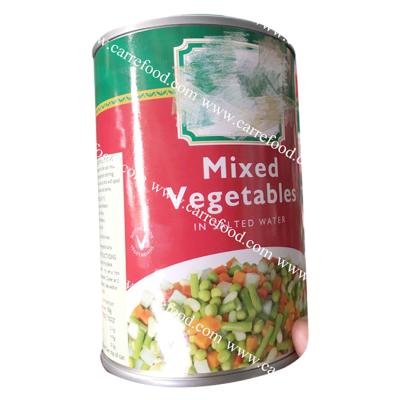 China Canned Mixed Vegetables Canned / Canned Mix Vegetables Beans Canned Peas And Carrots for sale