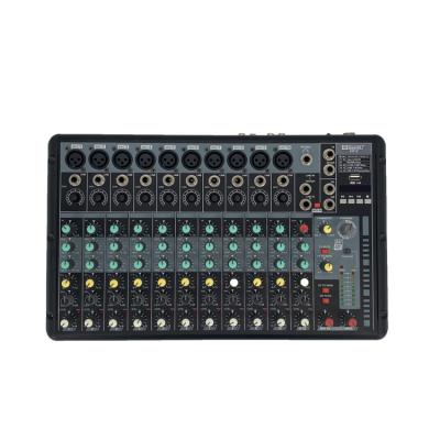 China Cheap Mixers Audio 12 Channel Price Power DJ Mixer For Home Music Karaoke for sale