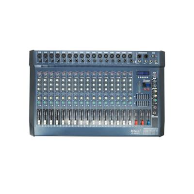 China Best Selling 16 Channel Audio Mixers Professional Power Console Audio Mixer for sale