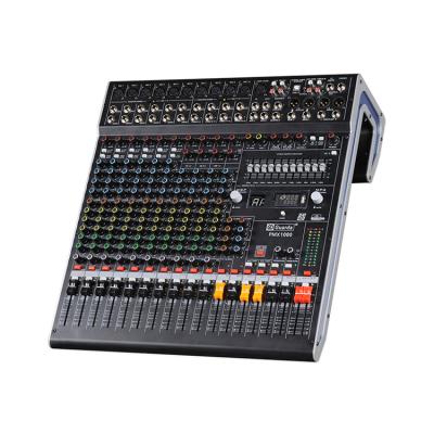 China Audio Mixer 14 Channel 2x99 DSP LCD Display High Quality Audio Digital Disco Effects Display Mixers Selection With 4 Stereo Output for sale