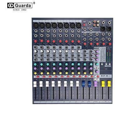 China Max Power Recording Stereo Audio Professional Public Mixer Guarda EFX8 Address System Mixing Console for EFX8 Stage for sale