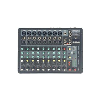 China 10 Channel Mixers Digital Console Mixer Professional Audio Professional Audio Mixer High Quality Audio With Line 2 Stereo Input 18hz~18khz CE/3C/ROSH for sale