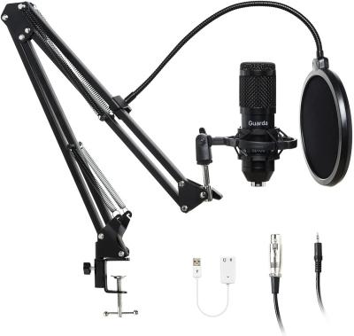 China USB Microphone Computer Podcast Condenser Metal Mic Kit USB Cardioid Microphone for sale