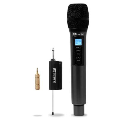 China Microphone PRO Handheld Black GD Guarda US-88 with Rechargeable Receiver UHF Handheld Dynamic Microphone for sale