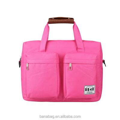 China 2021 Waterproof Pink Laptop Bag For Women New Product Good Quality Waterproof Computer Bag For Laptop for sale