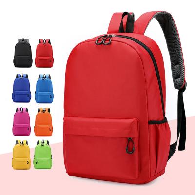 China Lightweight Cheap Custom School Bookbags Logo Teenagers Student School Bag Backpack for sale