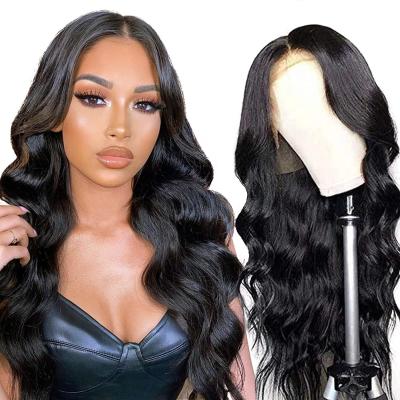 China Body Wave 13x4 Lace Front Human Hair Wigs Brazilian Body Wave Lace Front Wigs For Black Women Hair for sale