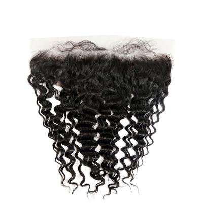 China CUTE Deep Wave Deep Wave Bundles With Closure Lace Up Natural Brazilian Hair Bundles Brazilian Virgin Hair Wholesale Seller for sale