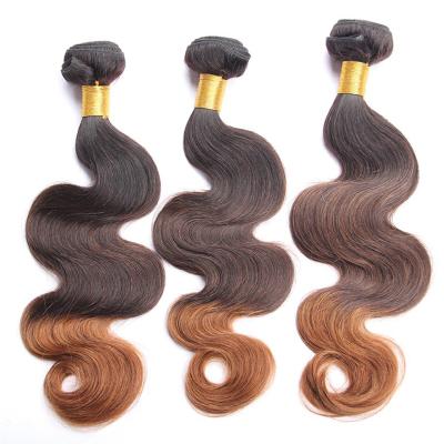 China Cheap Brazilian Body Wave 1B-4-30 Body Wave Hair Bundles, 613 Virgin Hair Bundles, Raw Virgin Hair Bundle Cuticle Aligned Hair for sale