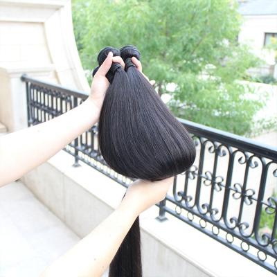 China Wholesale Best Grade Cheap Straight Hair 10A 11A Quality Hair Cuticle Lined Straight Hair Bundles for sale