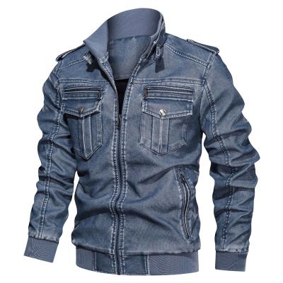 China Custom Made Winter Viable Plus Size Motorcycle Coats Mens Leather Jacket Biker Leather For Man Pure Leather Jacket For Genuine Men for sale