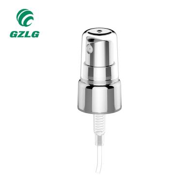 China 28/410 good non refillable OEM 15/400 mist sprayer wholesale 18/400 20/400 silver mist sprayer crimp pump for sale