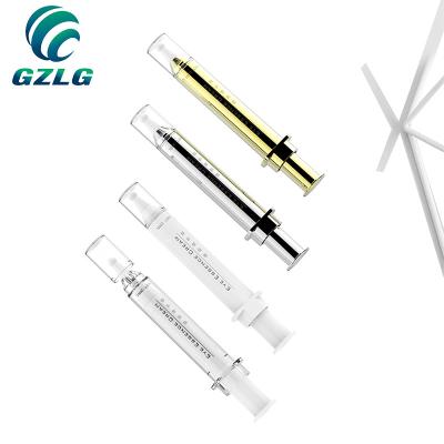 China Factory Wholesale Special White Cosmetic Eye Cream Syringe Non-Refillable Serum Eco-friendly ACP Gzlg Airless Lotion Pump for sale