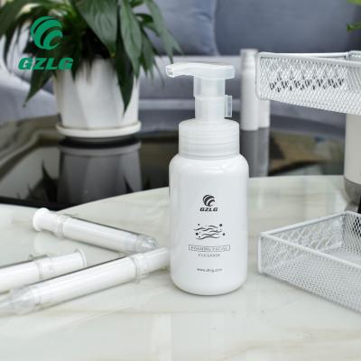 China Eco - Friendly Plastic Soap Bottle White Hand Lotion Dispenser Bottle With Pump for sale