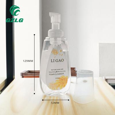 China Plastic Bottle Eco-friendly Empty Pet Shampoo Bioplastic Pump Bottle Soap Body Face Cream Foam Pump Bottle for sale