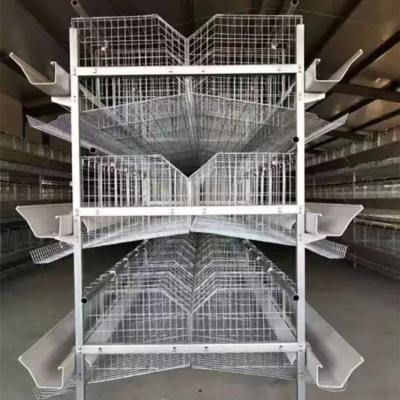 China Egg Farms Kenya H Type Layer Laying Fully Automatic Battery Cage For Chicken Farm Multifunctional Supplied Chicken Chicken Cage 2 Years for sale