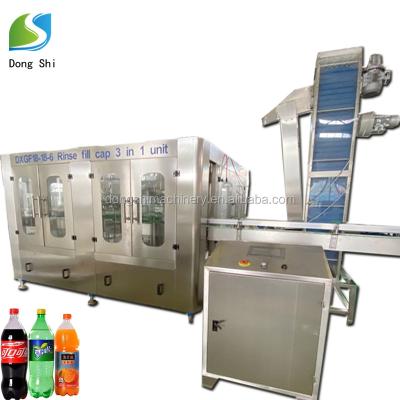 China Food Gas Water Making Machine Glass Bottle Carbonated Drink Filling Machine for sale