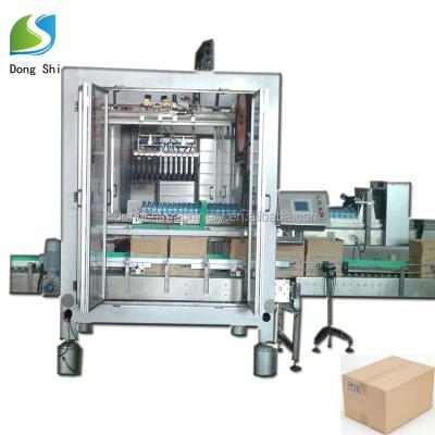 China Beverage Pick And Place Bottle Carton Box Packing Machine , Automatic Case Packer For Bottles Boxes for sale