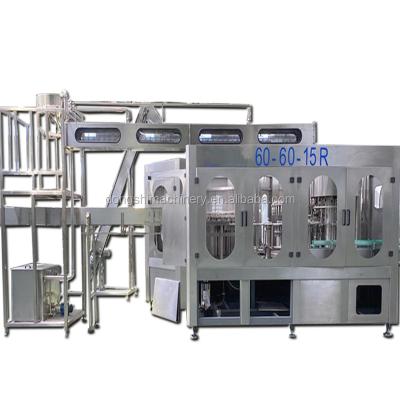 China Beverage Fruit Juice Glass Bottle Hot Filling Production Machine Fruit Juice Machine Juce Making Machine for sale