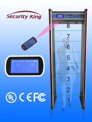 China LCD Display Screen Archway Metal Detection Equipment with Target Pinpointing Lights for sale