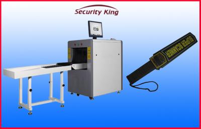 China Auto Alarm X Ray  Security Scanner , Airport Security Scanners with Handheld Metal Detector for sale