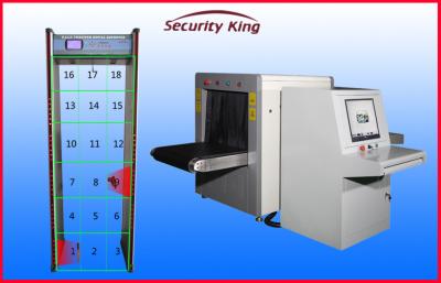 China Security Checkpoints Baggage X Ray Machine , High Precision Airport Security Body Scanners for sale