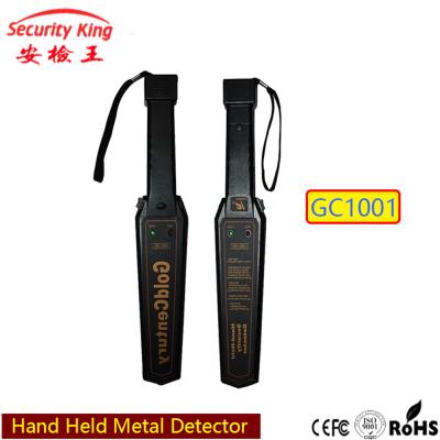 China Adjustable Sensitivity Portable Metal Detector Wands For Security , Sound Frequency for sale