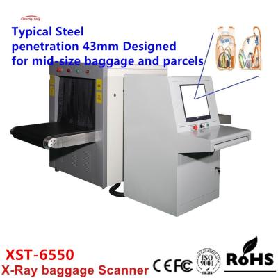 China Durable 140-160kv XST -6550 X Ray Baggage Scanner With 22 Inches Hd Lcd for sale