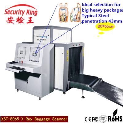 China Sensitivity Airport Baggage Scanner Machine , Customs X Ray Machines For Baggage for sale