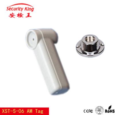 China Anti Theft EAS AM Hard Tag / Clothes Store Security Tag S-06 , Detection 1.2-1.8m for sale