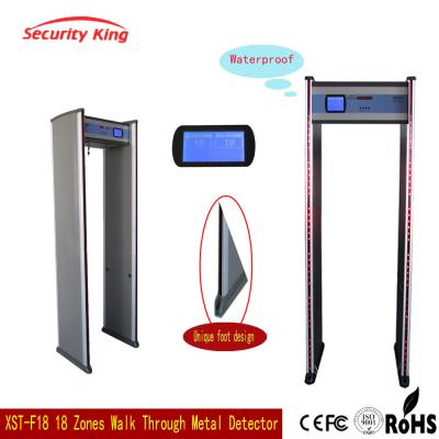 China Adjusted Sensitivity XST - F18 Walk Through Metal Detector Rental LCD Screen for sale