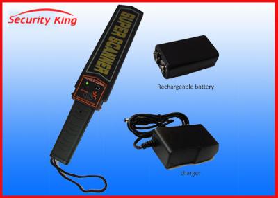 China Professional Sensitive Adjustable Metal Detector Handheld For Security Body Check for sale