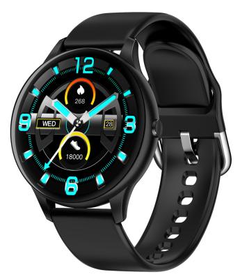 China K21 Round Touch Screen Smartwatch Touch Screen Body Temperature Watches Men Wrist BT Camera Message Push Fitness Tracker K21 Smart Watch for sale