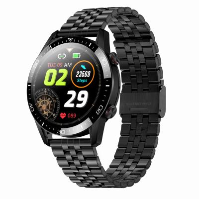 China Touch Screen 1.3 inch smartwatch ecg fitness tracker ip68 sport tracker ip68 lcd display phone call tk28 waterproof smartwatch for sale