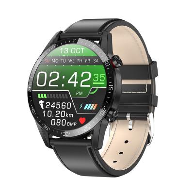 China Touch Screen Watch L13 Round Touch BT Call IP68 Heart Rate Muti Tongue Fitness Tracker L13 Fashionable Smart Waterproof High End Smartwatch for sale