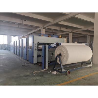 China Garment Shops Factory Price Servo Drive Wholesale Non Woven Fabric Lapping Machine for sale