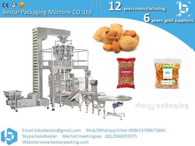 中国 The best, customizable, triangle bag automatic almond granule, almond packing machine 販売のため