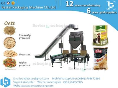 China Stainless steel, high quality, new design, best-selling automatic dog food packaging machine for sale