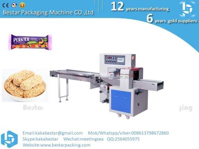 China Wholesale Price horizontal chocolate candy bar,cereal bar packaging machine for sale