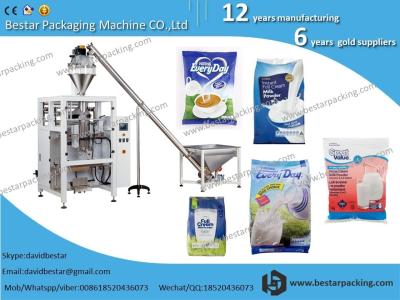 China Vacuum feeding flour ,hard wheat flour ,powder ,milk powder,chocolate powder packing machine,vertical pouch sealing for sale