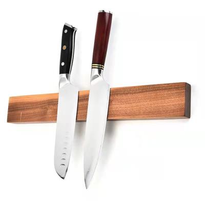 China Viable High Quality Wooden Magnetic Knife Holder For Wall Knife Holder Magnetic Strip for sale