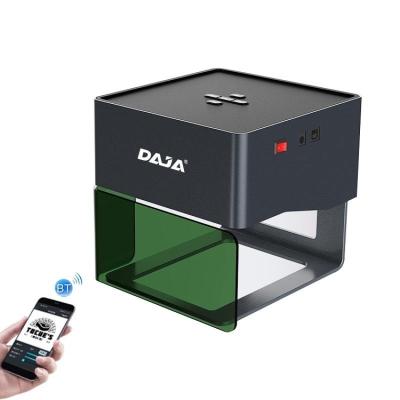 China DAJA DJ6 80*80mm Mini Laser Engraver Cutter Laser Engraving Machine Laser Printer Machines For Wood Programmable Plastic Bamboo Leather for sale