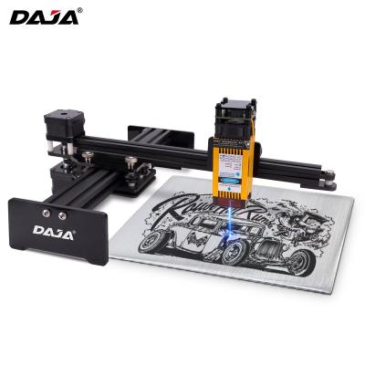 China DAJA D2 Air Cooled Wood Laser Engraver Cutter 3W 7W 15W 20W Laser Marking Tools Small Laser Engraver For Metal and Non-metal Marking for sale