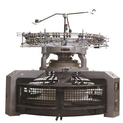 China Weft Good Factory 20 Years Factory Open Width Double Jersey Yarn Feeders Fully Automatic Industrial Sweater Knitting Machine Sale for sale