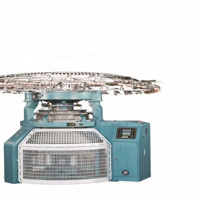 China Weft Factory 20 Years Professional Double Jersey Super Velour Shearing Automatic Circular Knitting Machine for sale